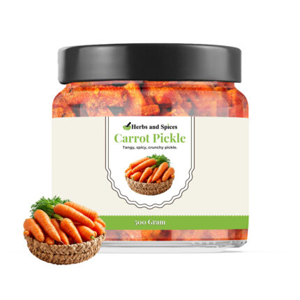 Carrot Pickle | Gajar ka Achaar | Gajar ka Achar | Homemade | 500gm Jar